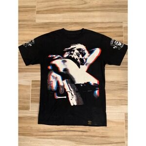 Dissizit x La Coka Nostra Heidi Loves LCN Graphic T-Shirt Mens Medium Black USA